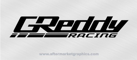Greddy Racing Decals - Pair (2 pieces)